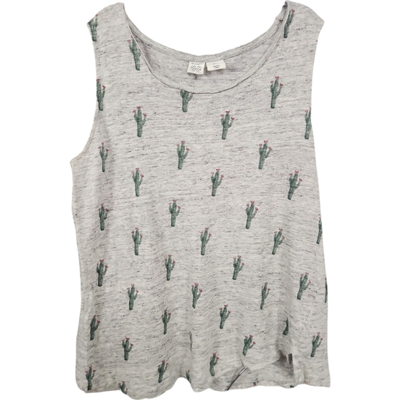Artisan NY Boho Cactus Linen Tank - Picture 3 of 9